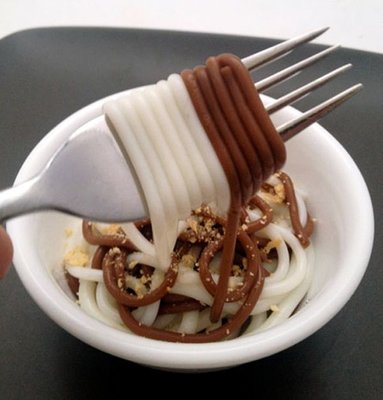 Marshmallow and chocolate spaghetti.jpg