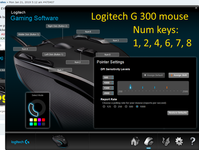 Bind Num Lock keys