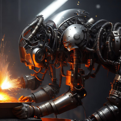 man with welding hood creating mechanical horrors 1.jpg