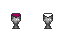 With a optional smithed one, made out of the pewter goblet sprite
